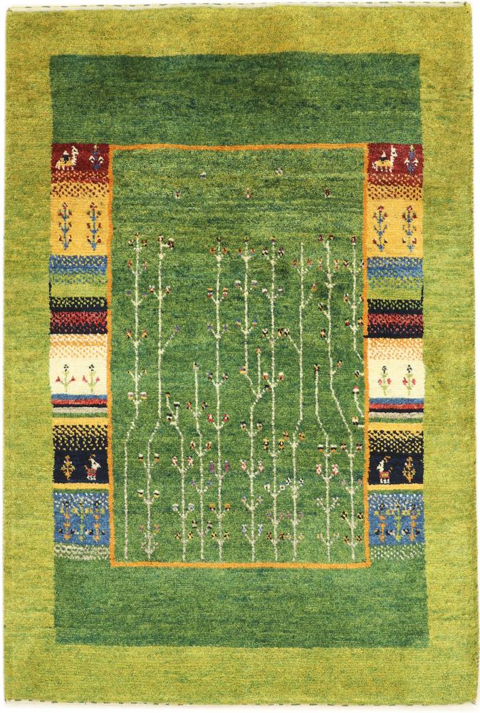 Perzisch tapijt Perzisch Gabbeh Loribaft Nature 128x86 128x86, Perzisch tapijt Handgeknoopte