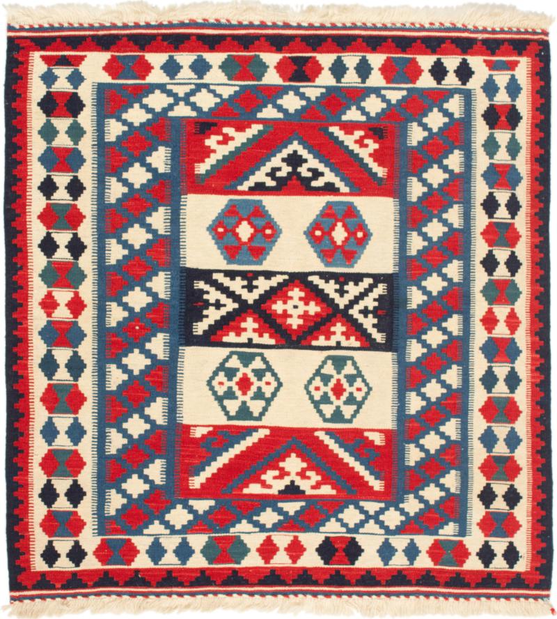 Perzisch tapijt Kilim Fars 104x103 104x103, Perzisch tapijt Handgeweven
