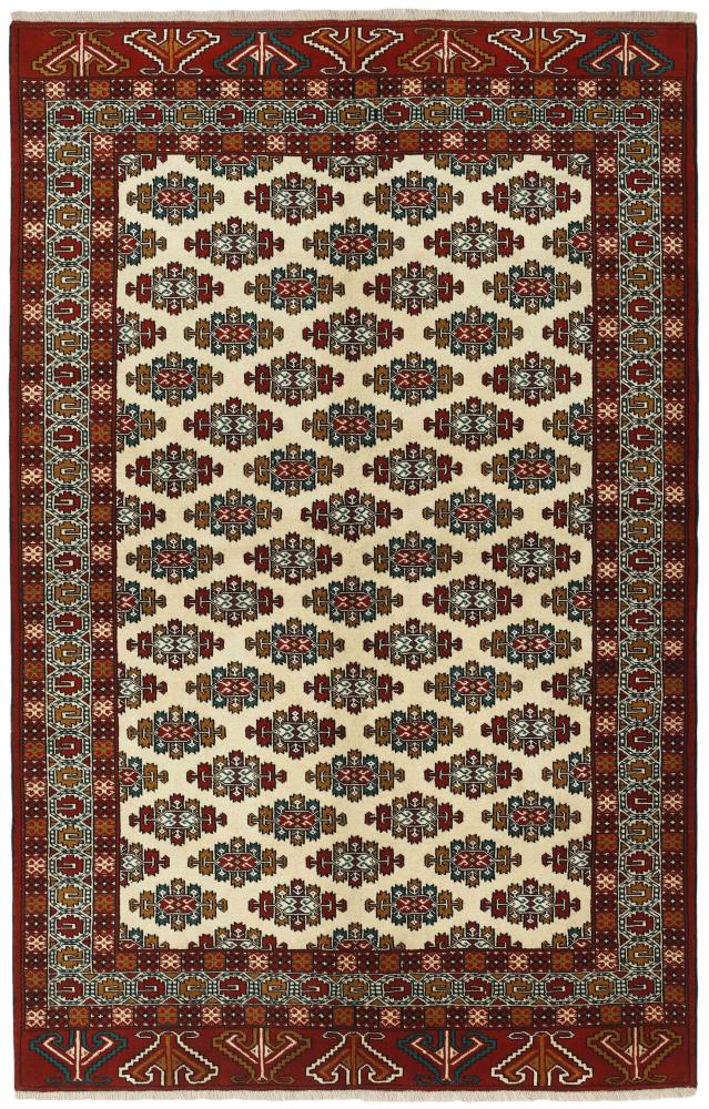 Perzsa szőnyeg Turkaman 245x157 245x157, Perzsa szőnyeg Kézzel csomózva