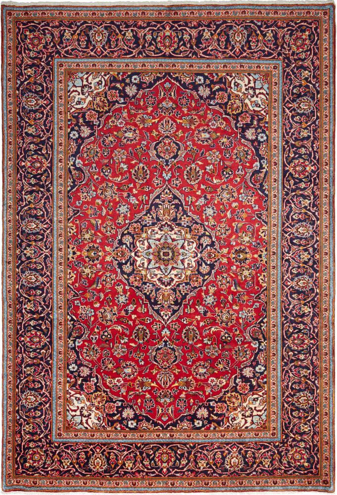 Perzisch tapijt Keshan 9'9"x6'8" 9'9"x6'8", Perzisch tapijt Handgeknoopte