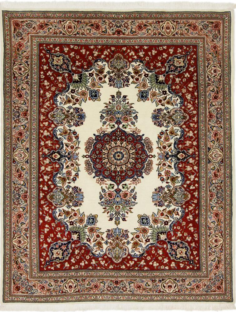  ペルシャ絨毯 Mashhad Khorasan 7'5"x5'11" 7'5"x5'11",  ペルシャ絨毯 手織り