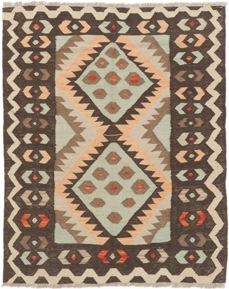 Afghan rug Kilim Afghan 128x106 128x106, Persian Rug Woven by hand
