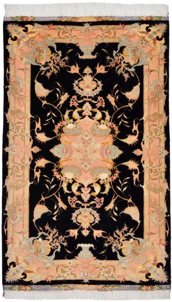 Tapis persan Tabriz 50Raj 124x77 124x77, Tapis persan Noué à la main