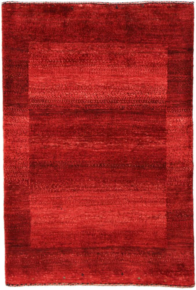 Persian Rug Persian Gabbeh Loribaft Nowbaft 3'11"x2'7" 3'11"x2'7", Persian Rug Knotted by hand