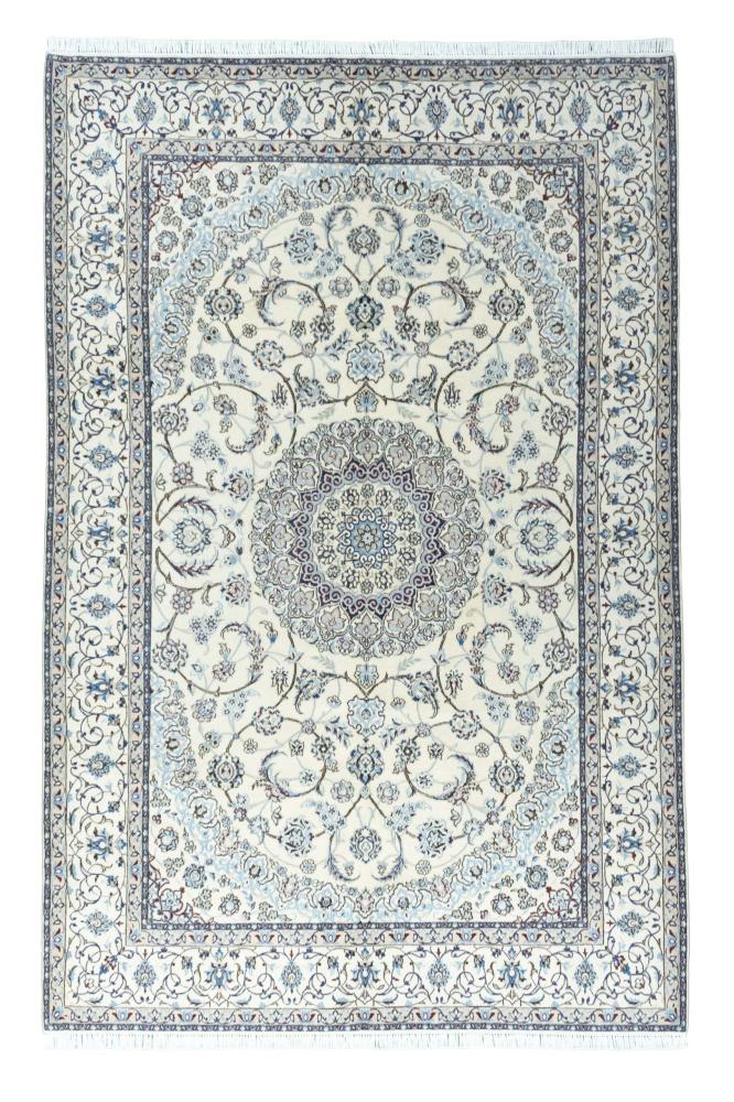 Tapis persan Naïn 9La 306x200 306x200, Tapis persan Noué à la main