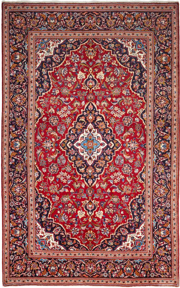 Tapis persan Kashan 315x195 315x195, Tapis persan Noué à la main