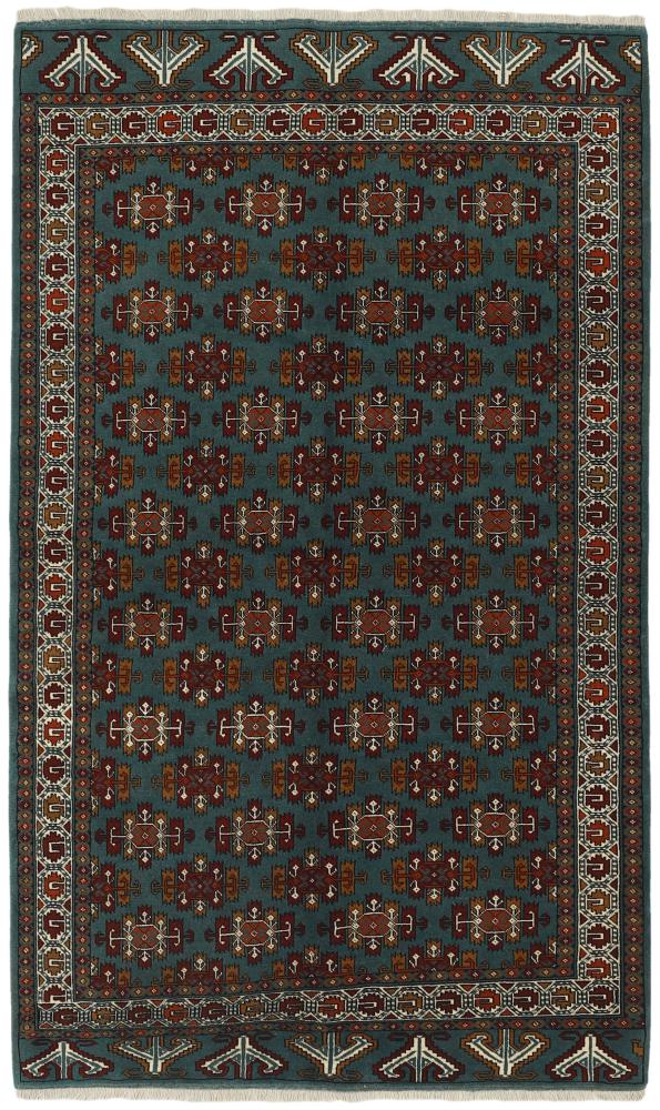 Persian Rug Turkaman 251x155 251x155, Persian Rug Knotted by hand