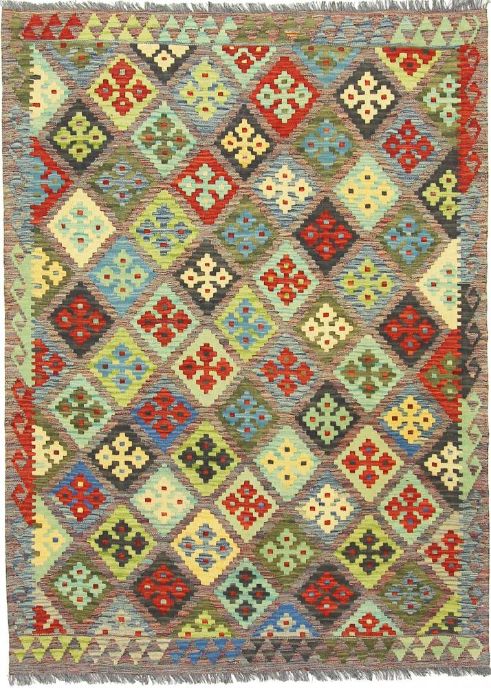 Tappeto Afgano Kilim Afghan 174x128 174x128, Tappeto persiano Tessuto a mano