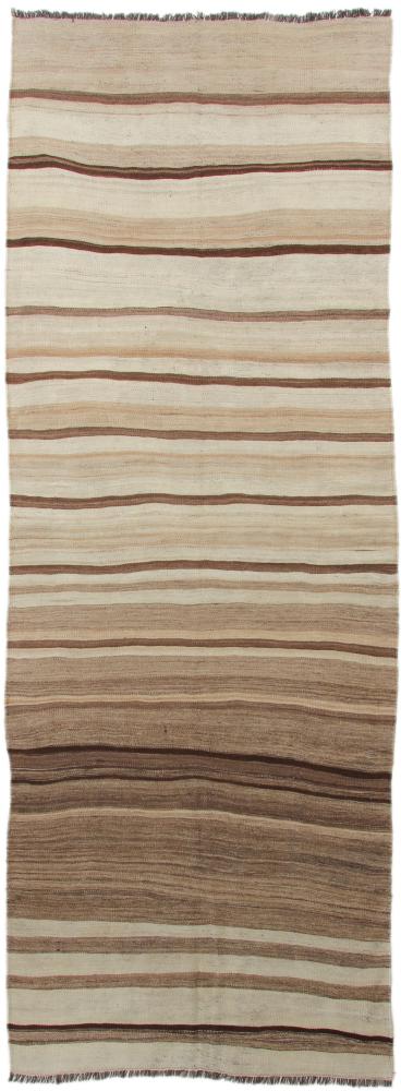 Tappeto persiano Kilim Fars Antico 360x125 360x125, Tappeto persiano Tessuto a mano