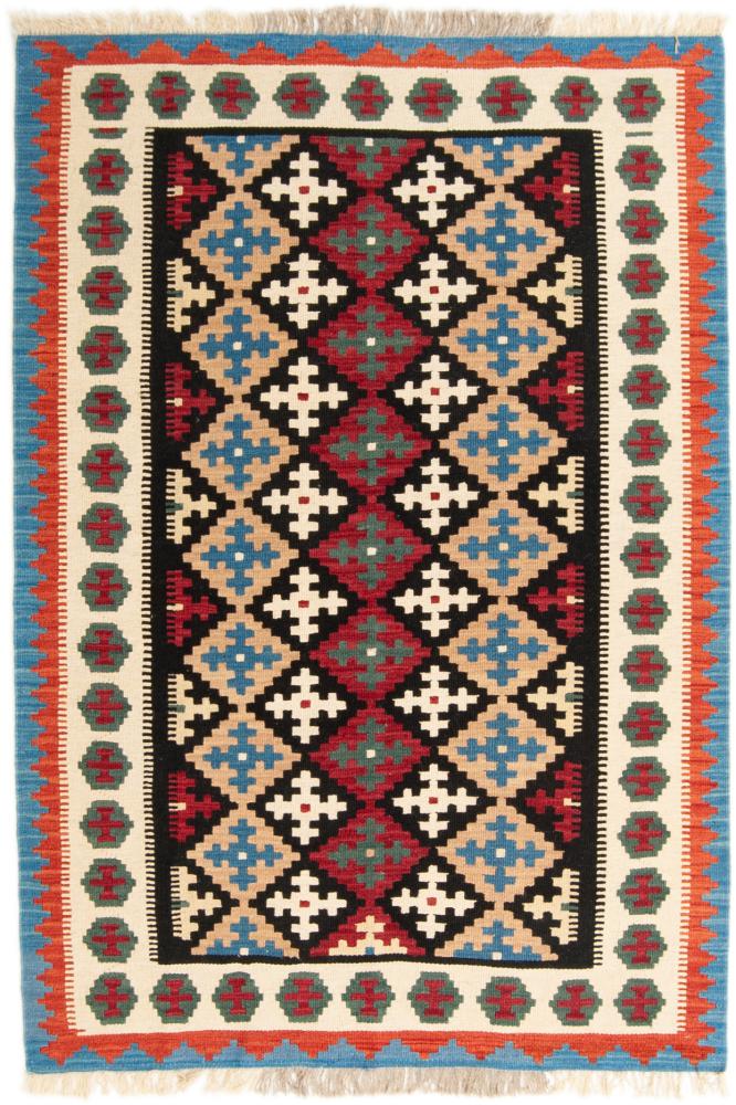 Alfombra persa Kilim Fars 180x124 180x124, Alfombra persa Tejido a mano