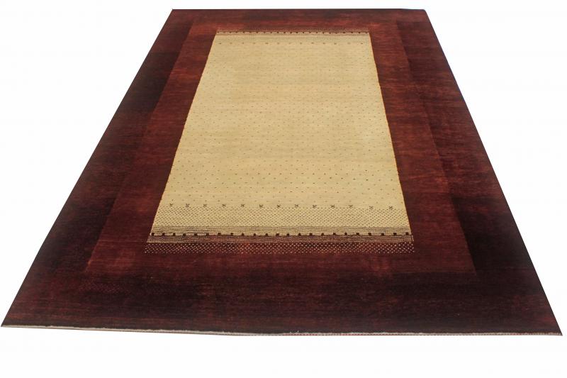 Indiai szőnyeg Gabbeh Loribaft 9'10"x6'8" 9'10"x6'8", Perzsa szőnyeg Kézzel csomózva