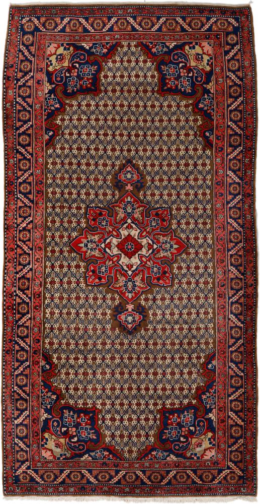 Persian Rug Koliai 10'4"x5'4" 10'4"x5'4", Persian Rug Knotted by hand