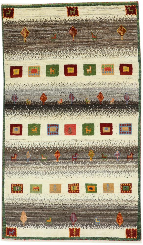 Perzisch tapijt Perzisch Gabbeh Loribaft Nature 137x80 137x80, Perzisch tapijt Handgeknoopte