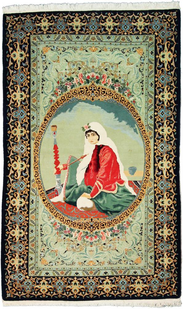 Perzisch tapijt Keshan 216x130 216x130, Perzisch tapijt Handgeknoopte