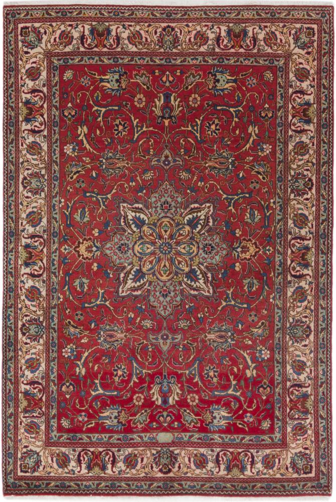 Persisk matta Tabriz 208x140 208x140, Persisk matta Knuten för hand
