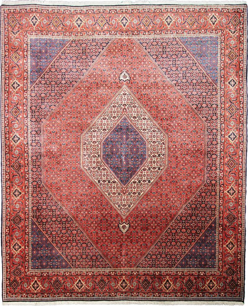 Persian Rug Bidjar 10'2"x8'2" 10'2"x8'2", Persian Rug Knotted by hand