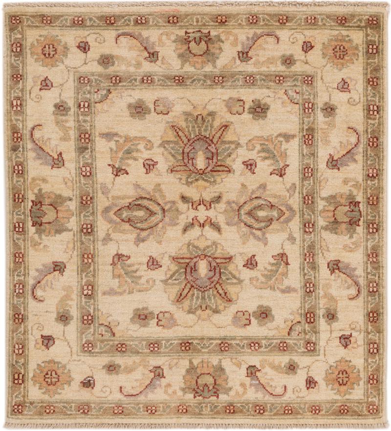 Afghan rug Ziegler Farahan 3'4"x3'0" 3'4"x3'0", Persian Rug Knotted by hand