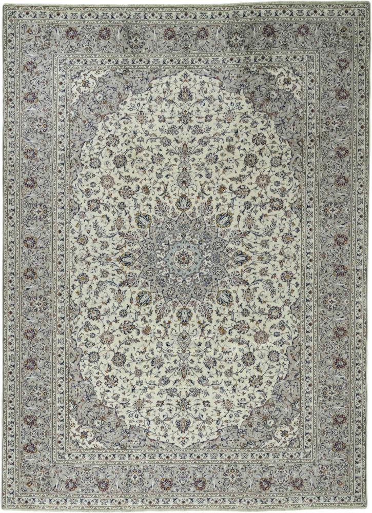 Persian Rug Keshan 13'2"x9'7" 13'2"x9'7", Persian Rug Knotted by hand