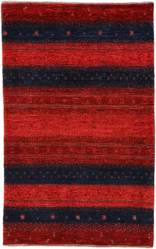 Tapis persan Persan Gabbeh Loribaft Nowbaft 127x81 127x81, Tapis persan Noué à la main