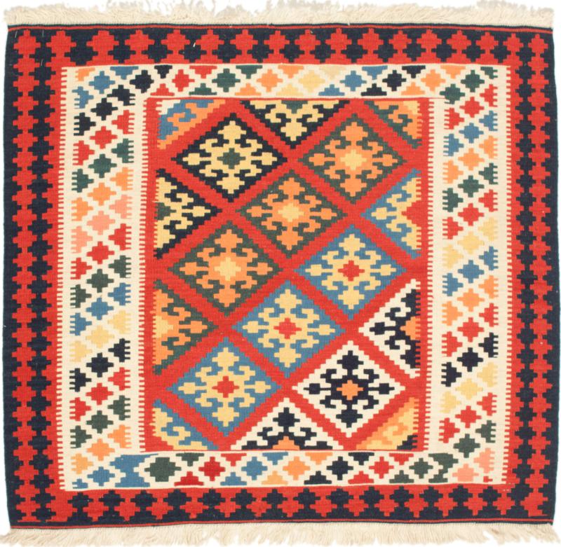 Persisk matta Kilim Fars 102x94 102x94, Persisk matta handvävd 