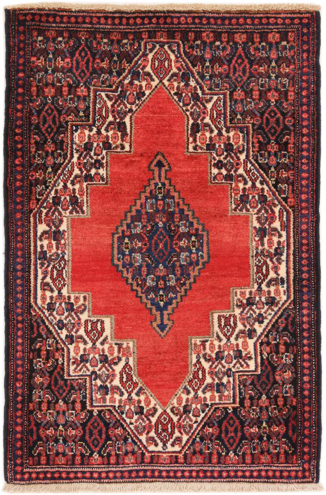 Persian Rug Sanandaj 104x70 104x70, Persian Rug Knotted by hand