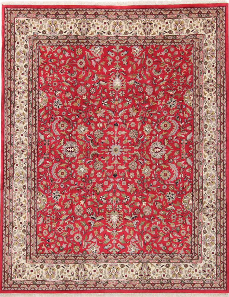 インドのカーペット タブリーズ 305x242 305x242,  ペルシャ絨毯 手織り