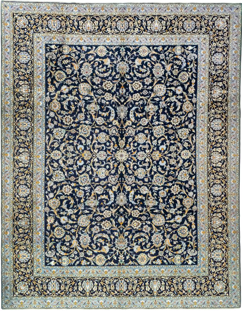 Tapis persan Kashan 397x309 397x309, Tapis persan Noué à la main