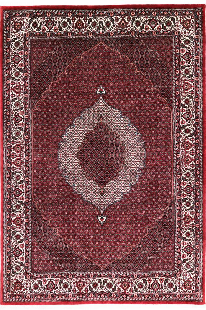 Persian Rug Bidjar Tekab 9'7"x6'6" 9'7"x6'6", Persian Rug Knotted by hand