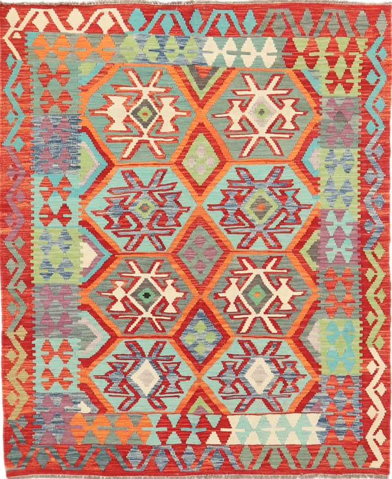 Tappeto Afgano Kilim Afghan Heritage 194x159 194x159, Tappeto persiano Tessuto a mano