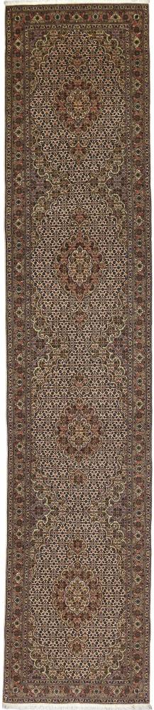 Persialainen matto Tabriz Mahi 12'9"x2'7" 12'9"x2'7", Persialainen matto Solmittu käsin