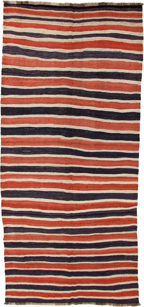 Tappeto persiano Kilim Fars Antico 354x163 354x163, Tappeto persiano Tessuto a mano