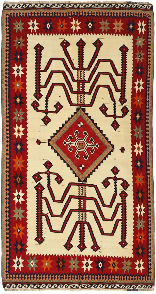  ペルシャ絨毯 キリム Fars 289x156 289x156,  ペルシャ絨毯 手織り