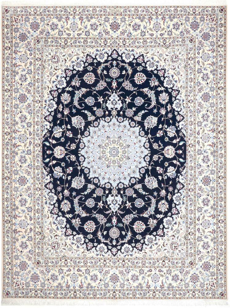  ペルシャ絨毯 ナイン 6La 271x207 271x207,  ペルシャ絨毯 手織り