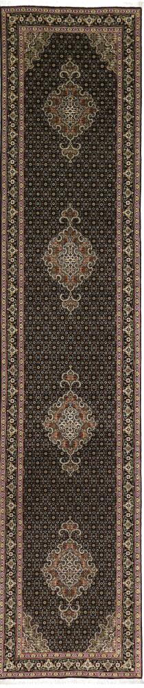 Perzisch tapijt Tabriz Mahi 13'0"x2'7" 13'0"x2'7", Perzisch tapijt Handgeknoopte