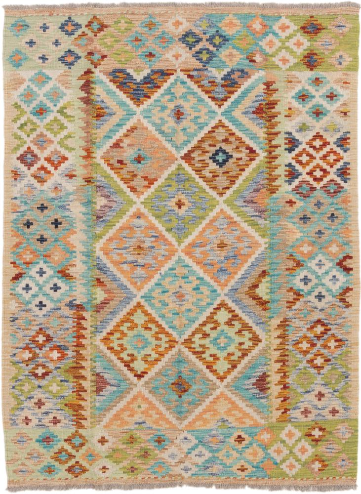 Afghansk teppe Kelim Afghan 175x132 175x132, Persisk teppe Handwoven 