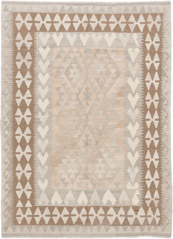 Afghan rug Kilim Afghan Heritage 6'8"x4'10" 6'8"x4'10", Persian Rug Woven by hand