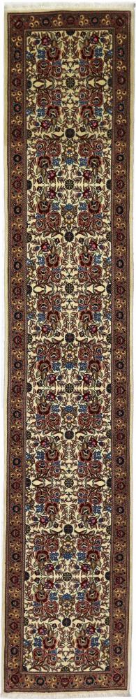 Persian Rug Mashhad 12'6"x2'4" 12'6"x2'4", Persian Rug Knotted by hand