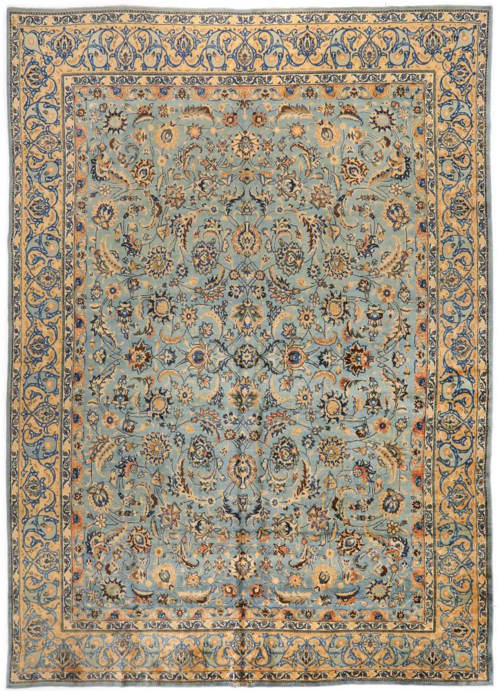 Persian Rug Mashhad Old 13'8"x9'9" 13'8"x9'9", Persian Rug Knotted by hand