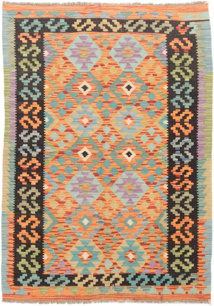 Afganistan-matto Kelim Afghan 146x105 146x105, Persialainen matto kudottu