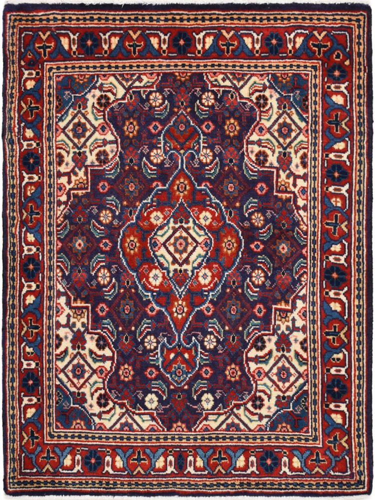 Tapis persan Hamadan 92x71 92x71, Tapis persan Noué à la main