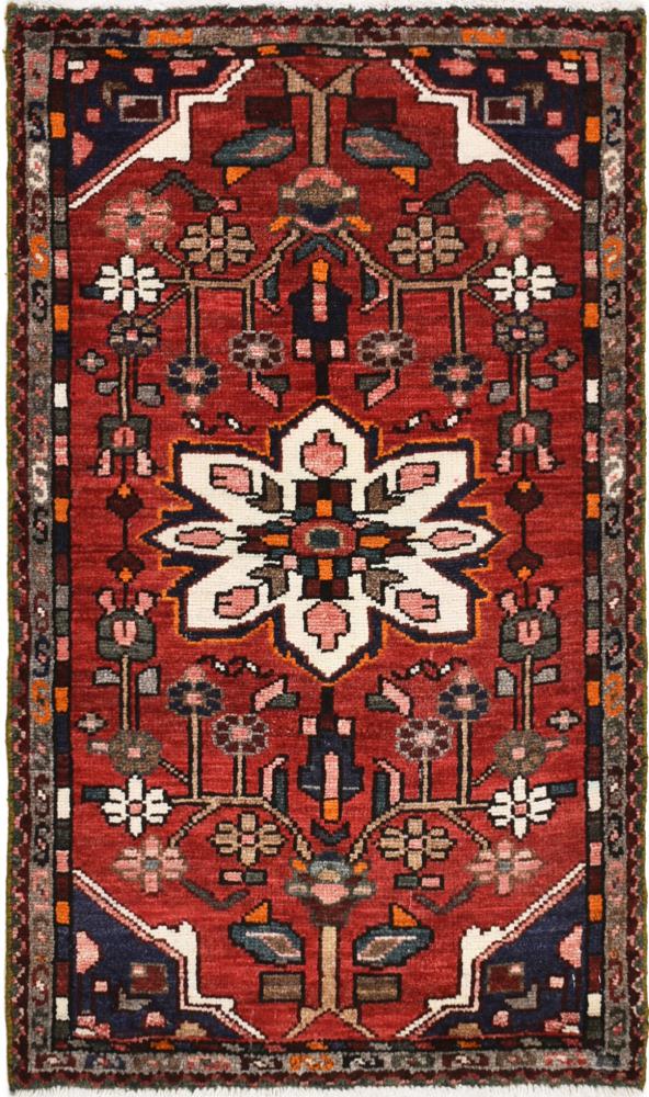  ペルシャ絨毯 ハマダン 99x61 99x61,  ペルシャ絨毯 手織り