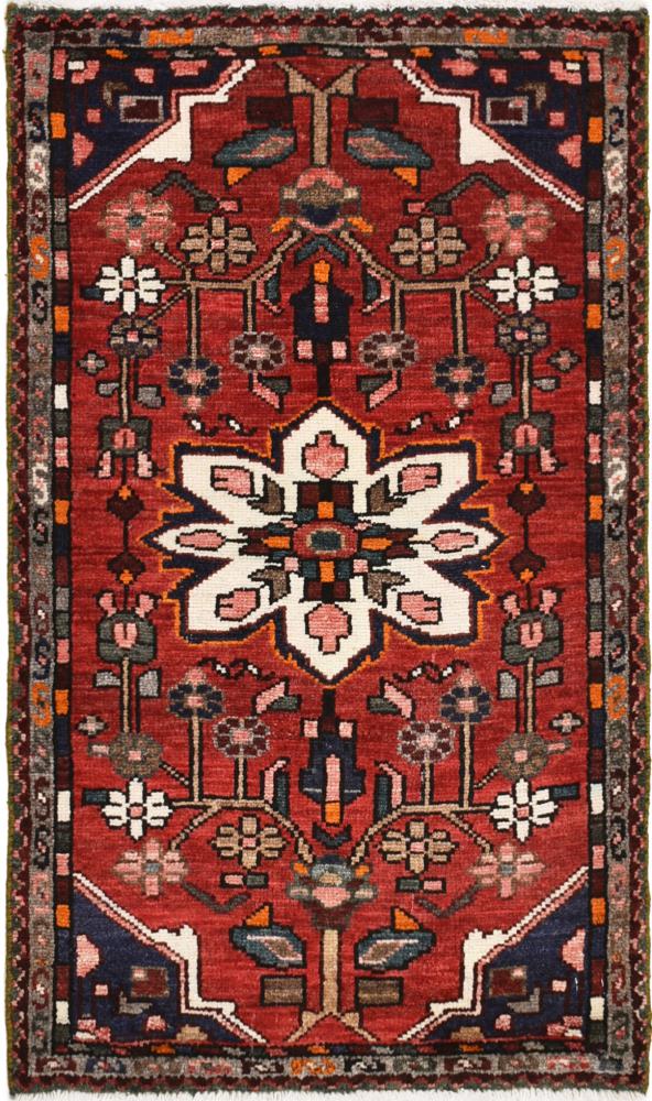 Persian Rug Hamadan 99x61 99x61, Persian Rug Knotted by hand