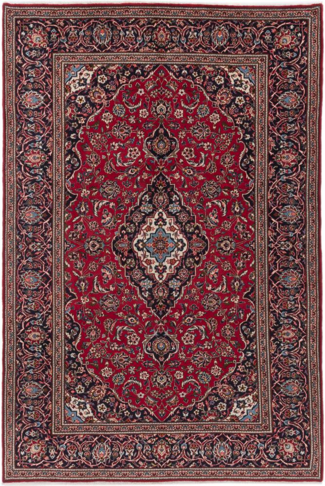 Tapis persan Kashan 295x203 295x203, Tapis persan Noué à la main