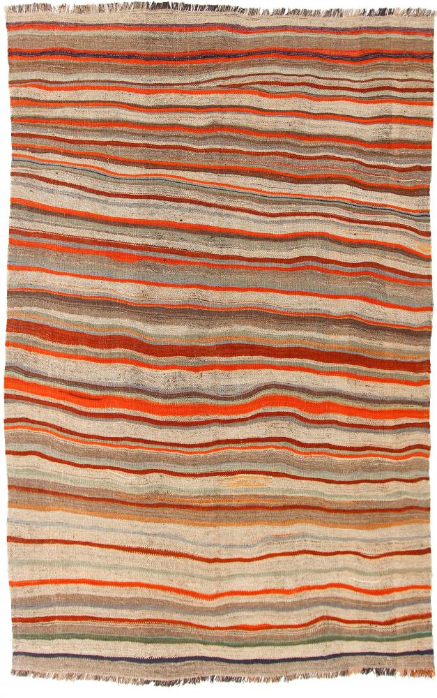 Tapis persan Kilim Fars Antique 291x181 291x181, Tapis persan Tissé à la main