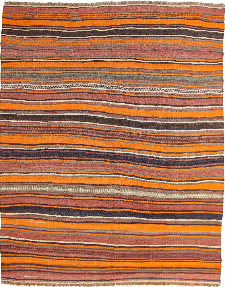 Tapis persan Kilim Fars Antique 278x219 278x219, Tapis persan Tissé à la main