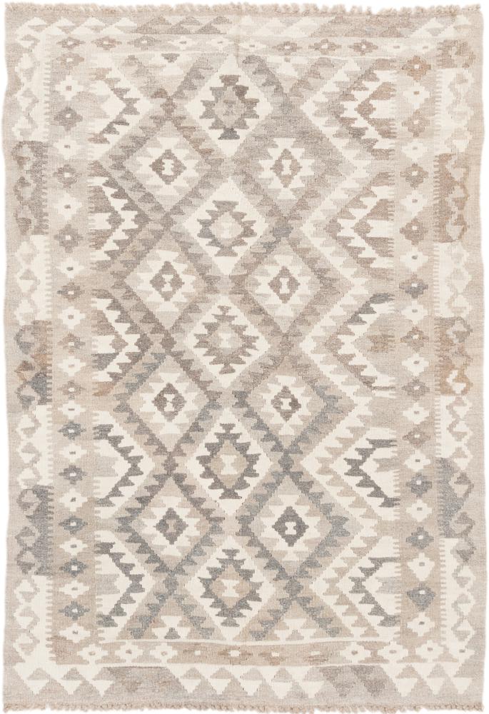 Afghan rug Kilim Afghan Heritage 5'0"x3'6" 5'0"x3'6", Persian Rug Woven by hand