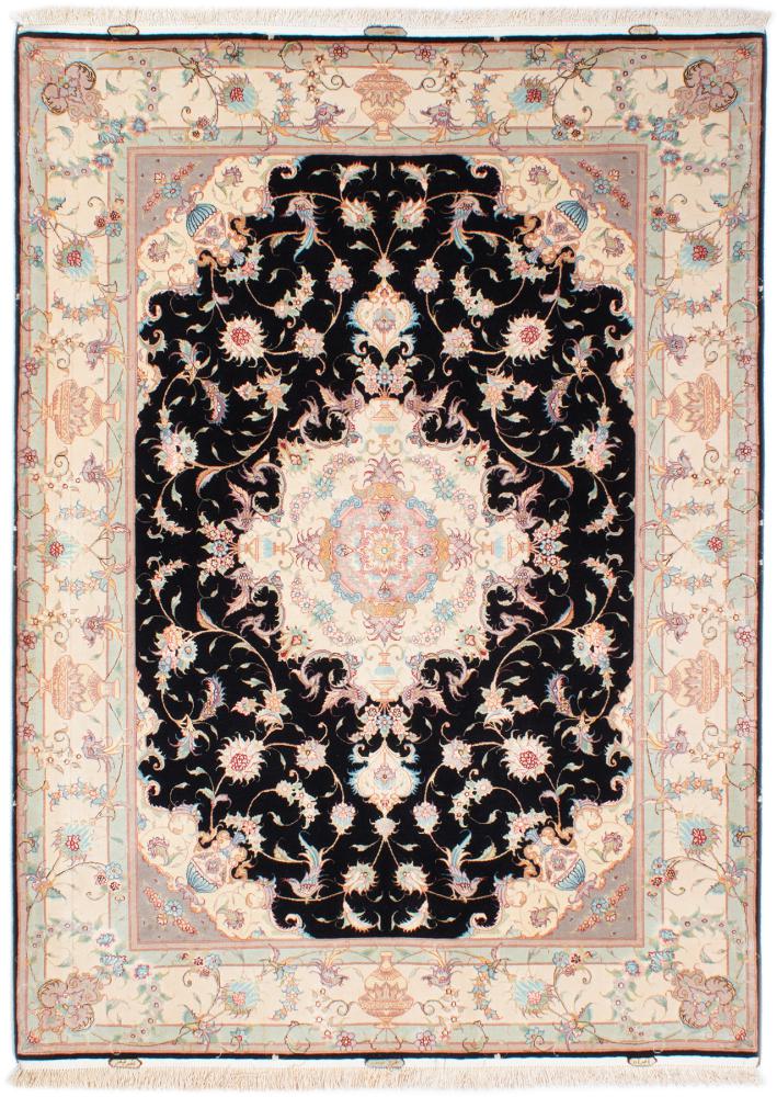 Dywan perski Tabriz 50Raj Jedwabna Osnowa 206x151 206x151, Dywan perski Ręcznie tkane