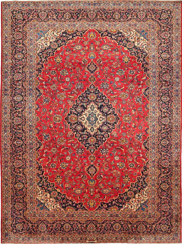 Persian Rug Keshan 396x294 396x294, Persian Rug Knotted by hand