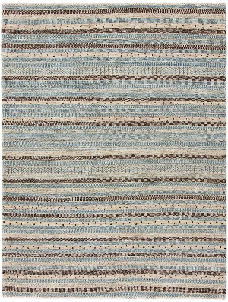 Persian Rug Persian Gabbeh Loribaft Nowbaft 6'4"x4'11" 6'4"x4'11", Persian Rug Knotted by hand