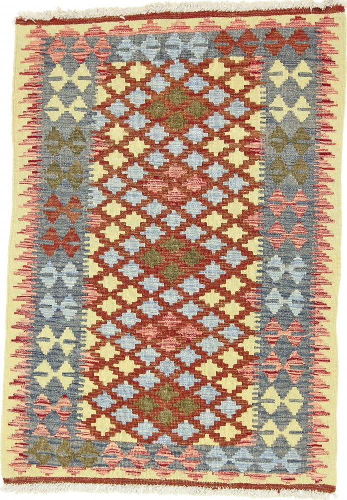 Tapete afegão Kilim Afegão 148x101 148x101, Tapete persa Tecido à mão